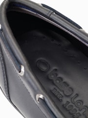 Синий - Base London Stern Slip On Brown Loafers - Image 6 of 6