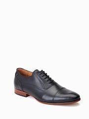 Base London Angelo Lace-Up Toe Cap Oxford Shoes - Image 2 of 6