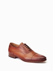 Base London Angelo Lace-Up Toe Cap Oxford Shoes - Image 2 of 6