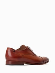 Base London Angelo Lace-Up Toe Cap Oxford Shoes - Image 3 of 6