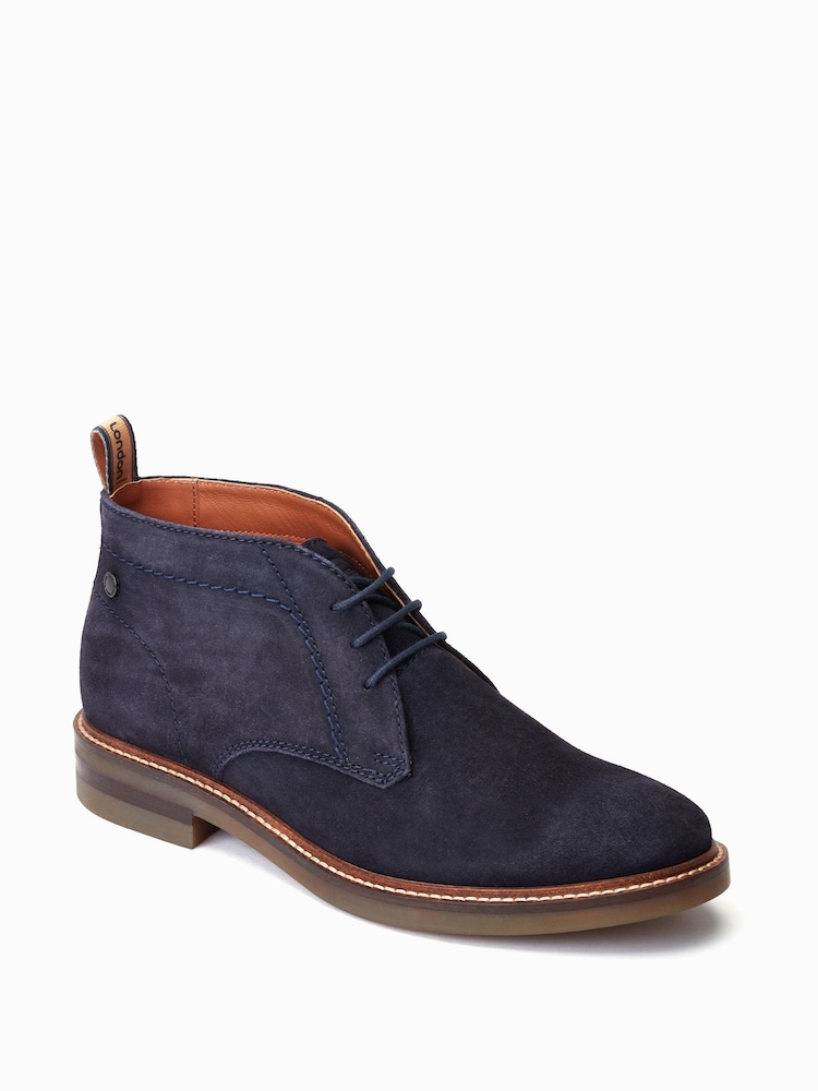 Base London Knebworth Lace Up Chukka Boots - Image 2 of 6