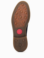 Base London Blue Hatfield Lace Up Brogue Shoes - Image 5 of 6