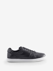 Base London Curtis Lace Up Black Trainers - Image 1 of 1