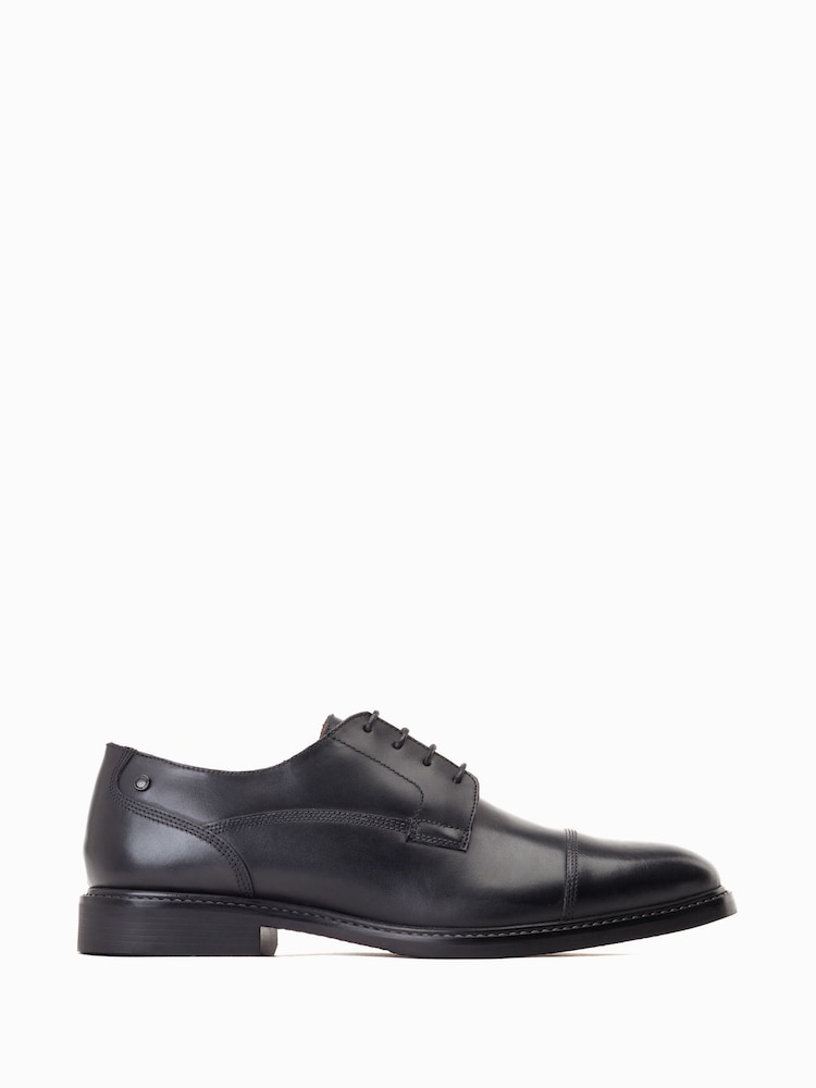 Base London Magnus Lace Up Toe Cap Shoes - Image 1 of 6