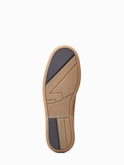Base London Stern Slip On Brown Loafers - Image 5 of 6
