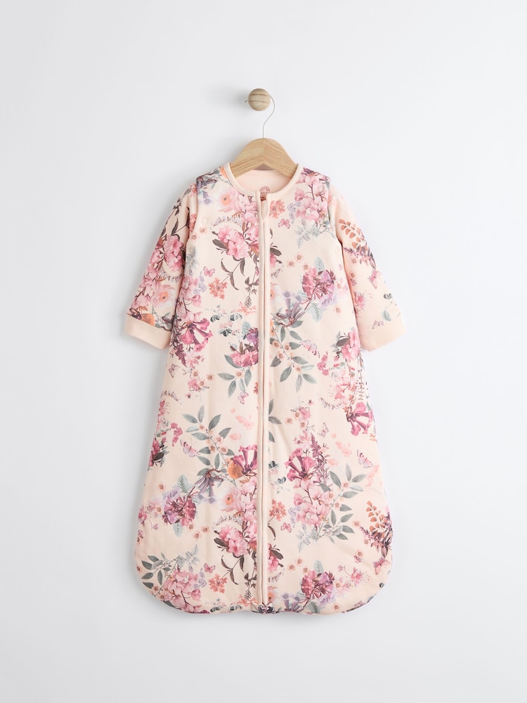 Pink 2.5 TOG Removable Sleeve Sleep Bag - Image 1 of 7