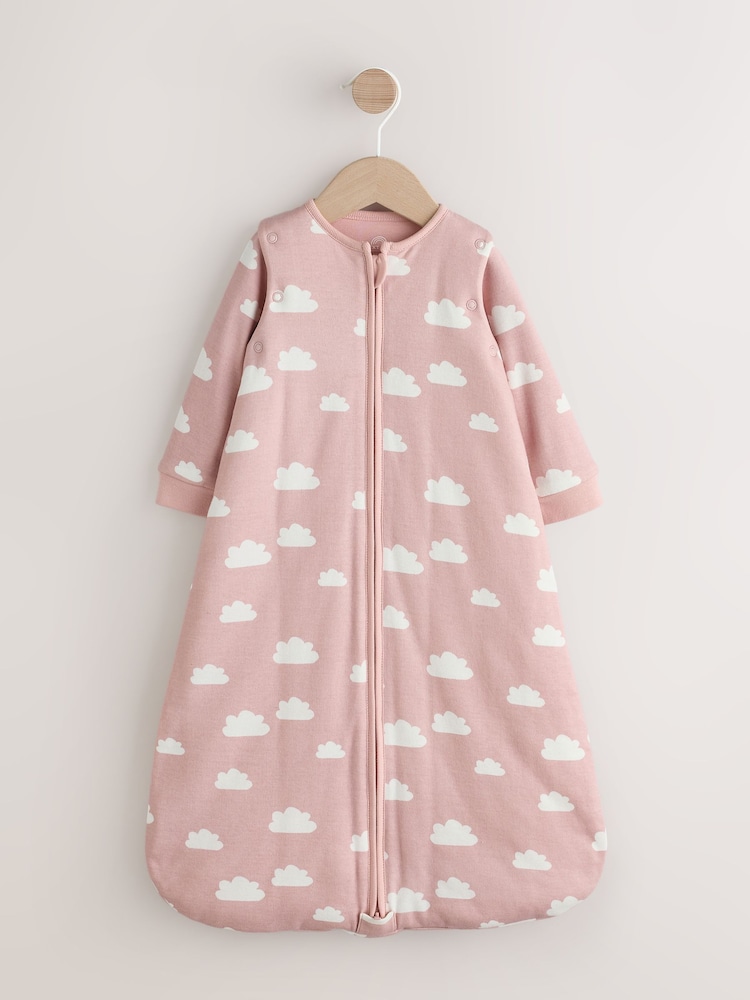 Pink Cloud 2.5 TOG Removable Sleeve Baby Sleep Bag - Image 1 of 8
