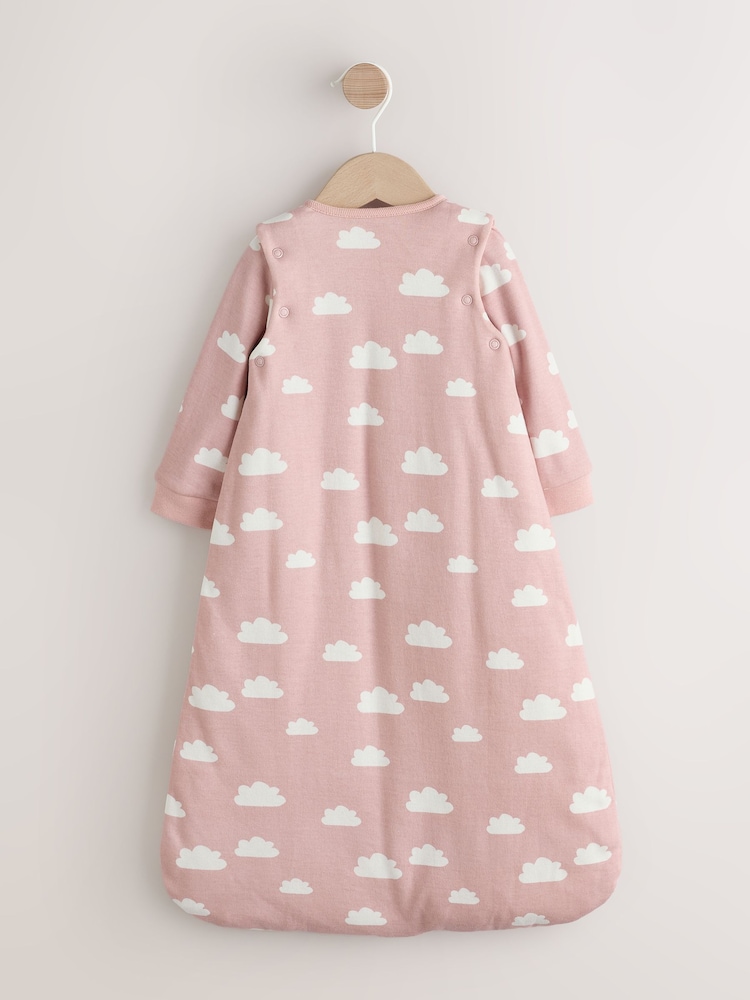 Pink Cloud 2.5 TOG Removable Sleeve Baby Sleep Bag - Image 2 of 8