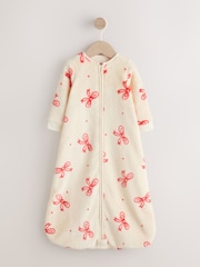 Red Bows 2.5 TOG Fleece Sleep Bag - Image 1 of 7