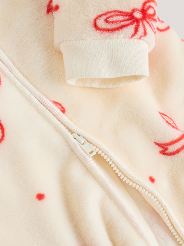 Red Bows 2.5 TOG Fleece Sleep Bag - Image 7 of 7
