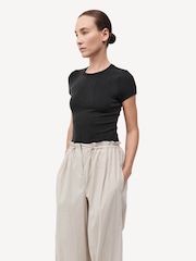 St Agni Cream Petit Paperbag Waist Trousers - Image 5 of 6