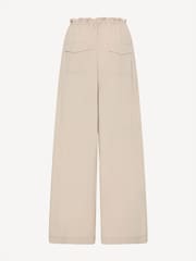 St Agni Cream Petit Paperbag Waist Trousers - Image 9 of 9