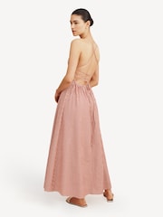 Posse Red Lori Gingham Midi Dress - Image 2 of 5