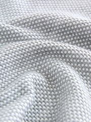 Grey/Black Short Sleeve Textured Polo Shirt (3-16yrs) - Image 3 of 4