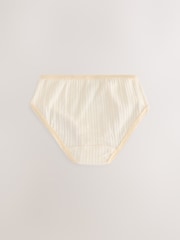Blanco crudo - Pack de 5 braguitas con textura (1,5-16 años) - Imagen 2 de 5
