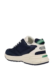 Polo Ralph Lauren Navy Boys Trackster 250 Sports Trainers - Image 5 of 7