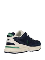 Polo Ralph Lauren Navy Boys Trackster 250 Sports Trainers - Image 6 of 7
