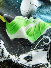 Black/Multi Football Regular Fit Short Sleeve All-Over Print T-Shirt (3-16yrs) - Image 3 of 4
