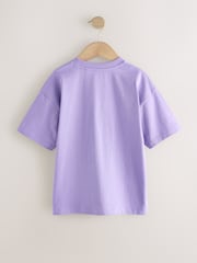 Purple Controller Relaxed Fit Short Sleeve Graphic Print T-Shirt (3-16yrs) - Image 2 of 4