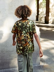 Camo Tokyo Regular Fit Short Sleeve All-Over Print T-Shirt (3-16yrs) - Image 3 of 7