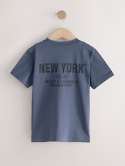 Charcoal Grey Duck Regular Fit Short Sleeve Graphic T-Shirt (3-16yrs) - Image 2 of 4