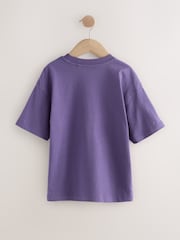 Purple Duck Regular Fit Short Sleeve Graphic T-Shirt (3-16yrs) - Image 2 of 4