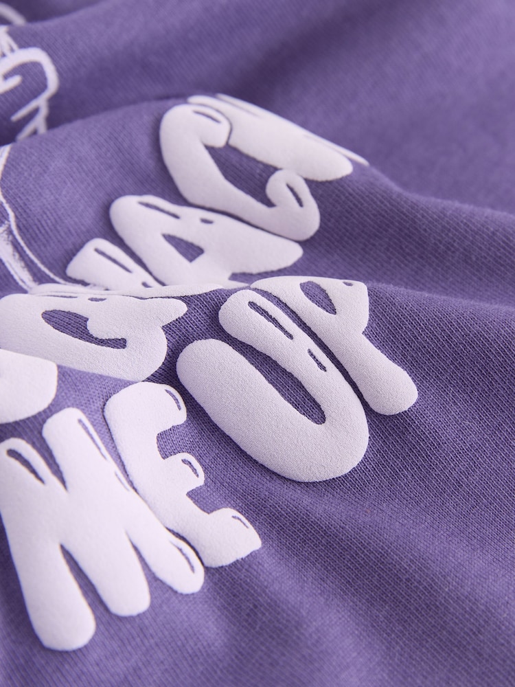 Purple Duck Regular Fit Short Sleeve Graphic T-Shirt (3-16yrs) - Image 4 of 4