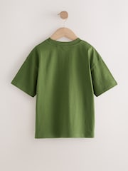 Green Motorbike Relaxed Fit Short Sleeve Graphic Print T-Shirt (3-16yrs) - Image 2 of 4