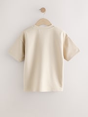 Stone Tiger - Graphic Textured Short Sleeve T-Shirt (3-16yrs) - صورة 6 من 8