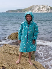 Muddy Puddles Blue Waterproof Changing Robe Cover-Up - Image 1 of 7