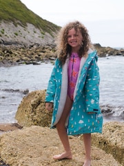 Muddy Puddles Blue Waterproof Changing Robe Cover-Up - Image 2 of 7