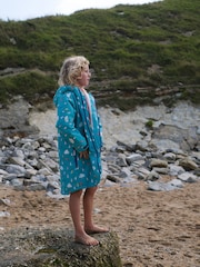 Muddy Puddles Blue Waterproof Changing Robe Cover-Up - Image 3 of 7