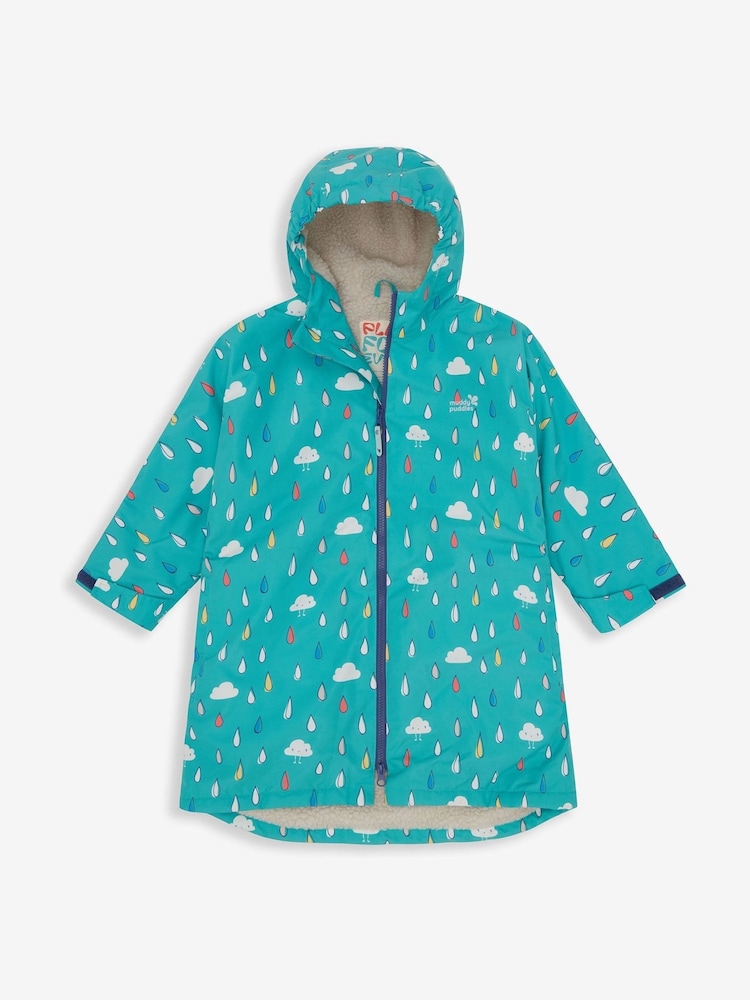 Muddy Puddles Blue Waterproof Changing Robe Cover-Up - Image 4 of 7