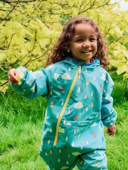 Blauw - Muddy Puddles Waterproof EcoLight Puddlesuit - Image 2 of 5
