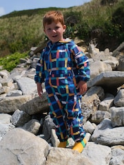 Donker Blauw - Muddy Puddles Waterproof EcoLight Puddlesuit - Image 2 of 5