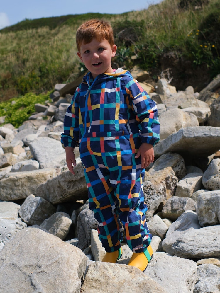 Donker Blauw - Muddy Puddles Waterproof EcoLight Puddlesuit - Image 2 of 5
