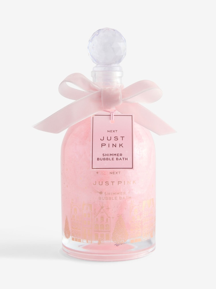 Just Pink Luxury Shimmer Bubble Bath Oil & Soaks 500ml - Image 1 of 1