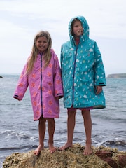 Muddy Puddles Pink Waterproof Changing Robe Cover-Up - Image 2 of 5