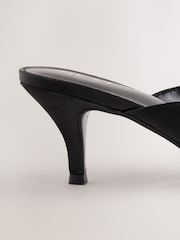 Black Forever Comfort® Chisel Closed Toe Mules - Image 7 of 9