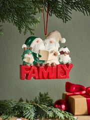Natural Gonk Family Christmas Bauble - Image 1 of 3