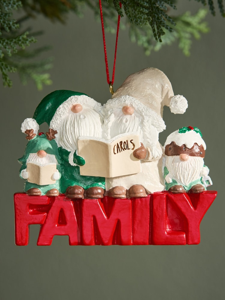 Natural Gonk Family Christmas Bauble - Image 2 of 3