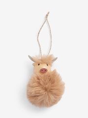 Hamish Character Pom Pom Christmas Bauble - Image 1 of 1