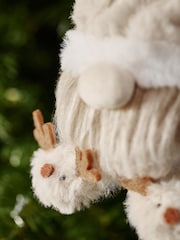 Natural Skandi Gonk Plush Christmas Bauble - Image 2 of 3