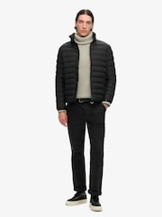 Superdry Black Fuji Printed Padded Jacket - Image 3 of 3