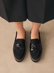Preto - Forever Comfort® Chunky Twist Loafers - Imagem 1 de 9