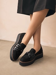 Preto - Forever Comfort® Chunky Twist Loafers - Imagem 4 de 9