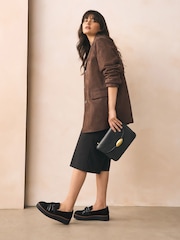 Preto - Forever Comfort® Chunky Twist Loafers - Imagem 5 de 9