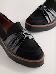 Preto - Forever Comfort® Chunky Twist Loafers - Imagem 8 de 9