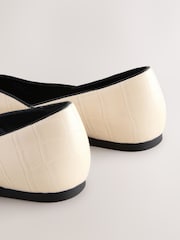 Bone Croc Forever Comfort® Square Toe Ballerinas - Image 10 of 10
