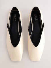 Bone Croc Forever Comfort® Square Toe Ballerinas - Image 6 of 10